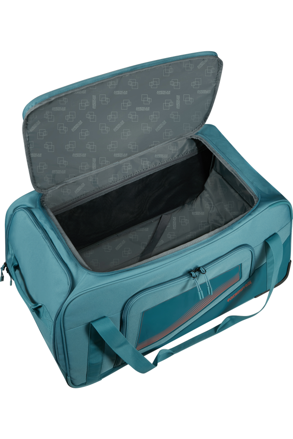 American Tourister City Racer Duffle with Wheels M  Petrol